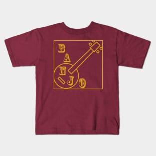 Is this a banjo moment? Kids T-Shirt